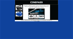 Desktop Screenshot of cinepass.it