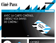 Tablet Screenshot of cinepass.ch